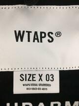 WTAPS◆23SS/JUNGLE 02/LS/NYCO.RIPSTOP/ミリタリージャケット/3/コットン/ブラック_画像3