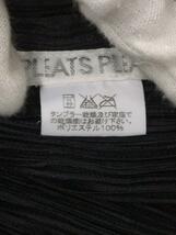 PLEATS PLEASE ISSEY MIYAKE◆プリーツシャャツジャケット/4/ポリエステル/BLK_画像4