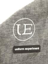 uniform experiment◆カーディガン(薄手)/2/コットン/GRY/UE-220055_画像3
