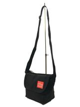 Manhattan Portage◆ショルダーバッグ/キャンバス/BLK_画像2