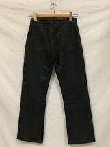 Helmut Lang◆本人期/Coated Black Denim/26/コットン/BLK_画像2