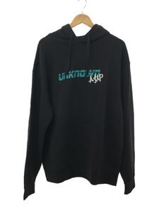 UNKNOWN◆パーカー/XL/コットン/BLK