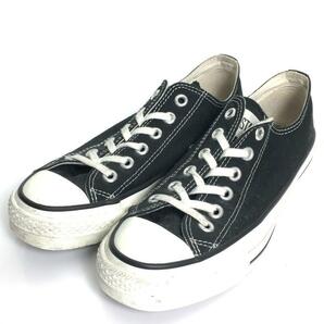 CONVERSE◆made in japan/日本製/ローカットスニーカー/US5.5/BLK/9HHPの画像2