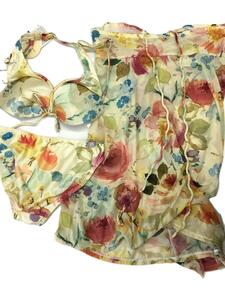 JILLSTUART* swimsuit / floral print / marine sport other /YLW/ unused goods 