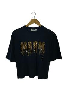 MSGM◆Tシャツ/XS/コットン/BLK/2641MDM67X