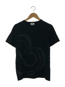 LANVIN en Bleu◆Tシャツ/46/コットン/BLK/無地/lb-99108*-51421