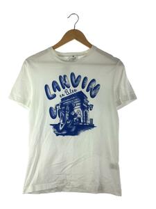 LANVIN en Bleu◆Tシャツ/46/コットン/WHT/lb-99108*-53067