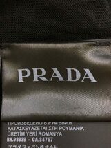 PRADA◆ポロシャツ/50/ウール/BLK/無地/DNA793 S191 1KJ9_画像4