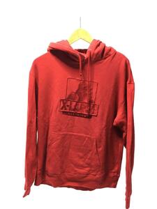 X-LARGE◆18AW/センターロゴパーカー/M/コットン/RED/01183216