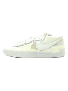 NIKE◆BLAZER LOW/SACAI/ローカットスニーカー/28.5cm/ホワイト/DM6443-100