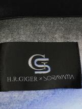 H.R.GIGER×SORAYAMA/長袖シャツ/M/レーヨン/NVY/204-75010_画像3