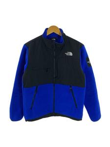 THE NORTH FACE◆DENALI JACKET_デナリジャケット/S/ポリエステル/BLU/無地