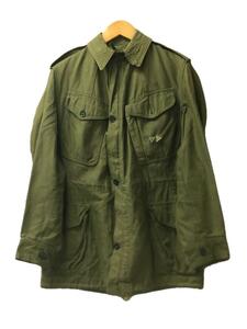 MILITARY◆50s/イギリス軍/vintage/コンバットスモックフィールドジャケット/ジャケット/コットン/GRN