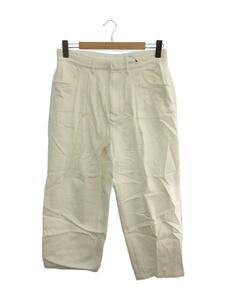 FARAH◆Two-tuck Wide Tapered Pantsボトム/30/コットン/WHT/無地/FR0201-M400