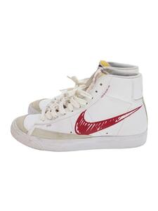 NIKE◆ハイカットスニーカー/26.5cm/WHT/レザー/CW7580-100