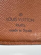 LOUIS VUITTON◆コンパクトジップ_モノグラム・キャンバス_BRW/PVC/BRW/レディース/M61667_画像3