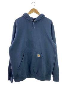 Carhartt◆パーカー/L/コットン/NVY/無地