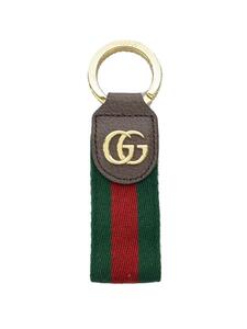 GUCCI◆キーホルダー/-/GRN/レディース