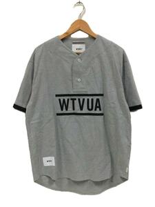 WTAPS◆LEAGUE/SS/COTTON.TWILL.WTVUA/1/コットン/GRY/231TQDT-SHM03