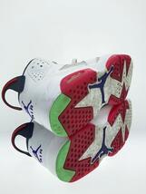 NIKE◆AIR JORDAN 6 RETRO_エアジョーダン6 レトロ/26.5cm/WHT_画像4