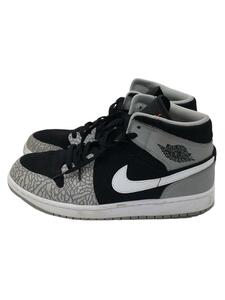 NIKE◆AIR JORDAN 1 MID SE_エア ジョーダン 1 ミッド SE/28cm/GRY