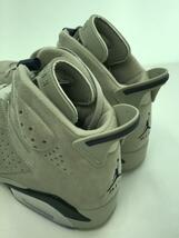 NIKE◆AIR JORDAN 6 RETRO_エア ジョーダン 6 レトロ/27.5cm/GRY_画像7