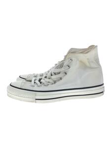 CONVERSE◆ハイカットスニーカー/US7.5/WHT/キャンバス