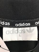 adidas◆Tシャツ/L/コットン/BLK/プリント_画像3