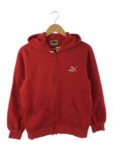 PUMA◆ジップパーカー/-/コットン/RED