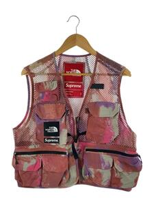 THE NORTH FACE◆CARGO VEST/S/ナイロン/PNK