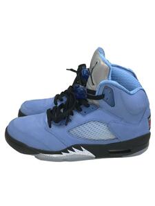 NIKE◆Air Jordan 5 Retro SE University Blue/27cm/DV1310-401