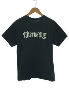 TENDERLOIN◆Alternative/フロントプリント/Tシャツ/M/コットン/ブラック/プリント/