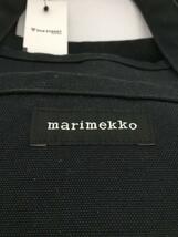 marimekko◆ハンドバッグ/キャンバス/BLK/無地/FI-00880_画像5