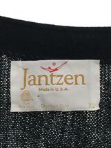 Jantzen◆セーター(薄手)/XL/ウール/BLK_画像3