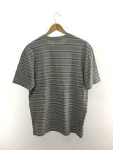 STUSSY◆Tシャツ/L/コットン/GRY_画像2