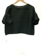 PLEATS PLEASE ISSEY MIYAKE◆23ss/TOUR/半袖カットソー/3/ポリエステル/GRN/PP31-JK451_画像2