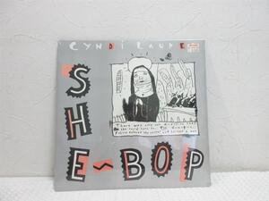 Cyndi Lauper She Bop　US 12 未使用 未開封