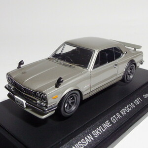 ★ EBBRO 1/43 日産 スカイラン GT-R (KPGC10) シルバー ★