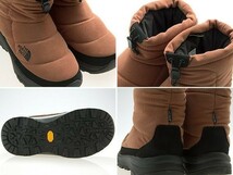 新品THE NORTH FACE/ザ ノースフェイス/NUPTSE BOOTIE WP/ヌプシ ブーティ/ショート/スノーブーツ/防水/撥水/ブラウン茶/NF52278-PK/26.0cm_画像3