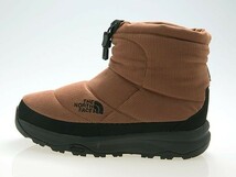 新品THE NORTH FACE/ザ ノースフェイス/NUPTSE BOOTIE WP/ヌプシ ブーティ/ショート/スノーブーツ/防水/撥水/ブラウン茶/NF52278-PK/26.0cm_画像2