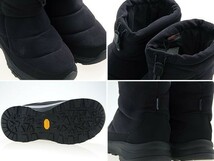 新品THE NORTH FACE/ザ ノースフェイス/NUPTSE BOOTIE WP/ヌプシ ブーティ/ショート/スノーブーツ/防水/撥水/ブラック黒/NF52278-KK/23.0cm_画像3