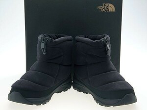  новый товар THE NORTH FACE/ The North Face /NUPTSE BOOTIE WP/npsi ботиночки / Short / боты / водонепроницаемый / водоотталкивающий / черный чёрный /NF52278-KK/25.0cm