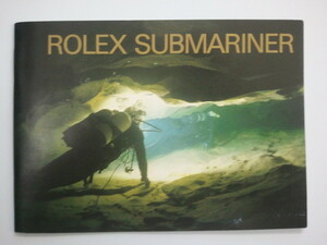 ☆☆【ROLEX冊子 腕時計】1997年 サブマリーナ 冊子 ロレックス SUBMARINER/コンビ 青サブ 16613 16618 16610 14060 16600/純正ベルト☆