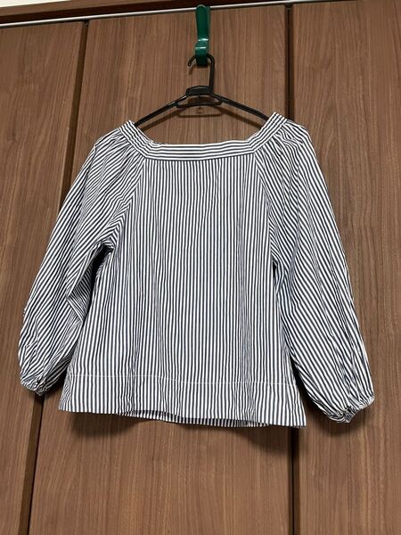 WEGO 長袖 ストライプブラウス シンプル レディース
