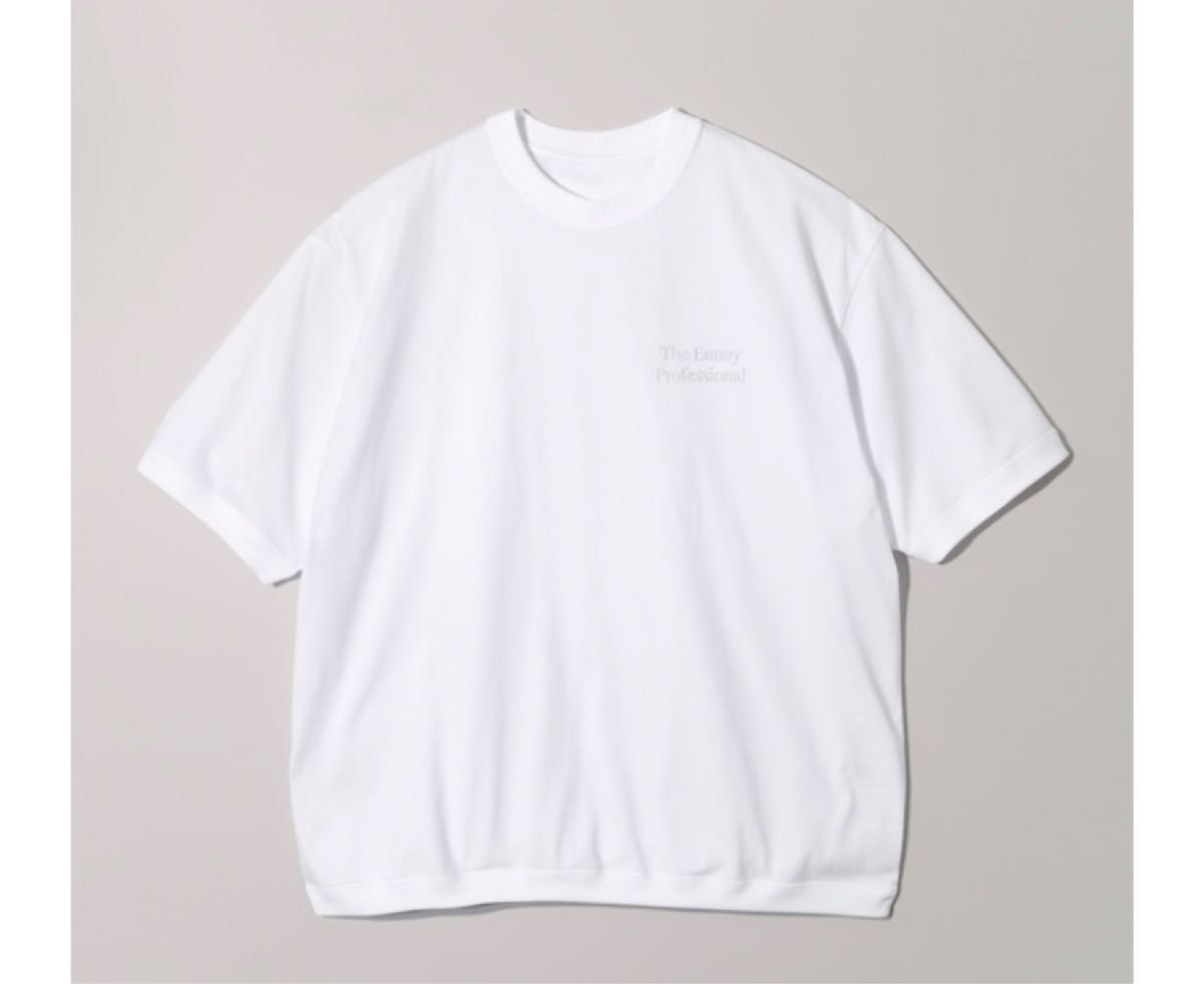 新品未開封〉エンノイEnnoy / Long sleeve hem rib tee (WHITE