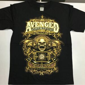 SR3B2. バンドデザイン半袖Tシャツ AVENGED SEVENFOLD Lサイズ アヴェンジドセヴンフォールド A7X