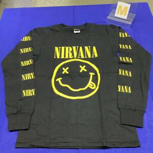 DBB65. バンドロングTシャツ Mサイズ　NIRVANA ④ ニルヴァーナ