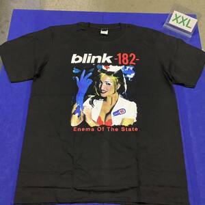 SR14D1. バンドデザインTシャツ XXLサイズ　blink-182 ① ブリンク182