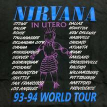 SR14D1. バンドTシャツ XXLサイズ　NIRVANA ④ ニルヴァーナ　半袖Tシャツ_画像7