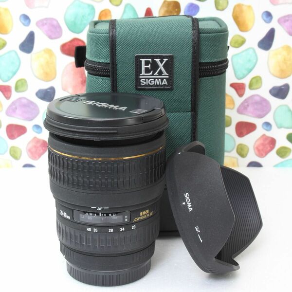 ◇超広角レンズ ◇SIGMA 20-40mm F2.8 キャノン ◇美品